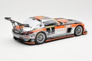 Mercedes SLS AMG GT3 #1 Team Abu Dhabi By Black Falcon K. Al Qubaisi / Edwards / M. Bleekemolen / B. Schneider Winners 24 Hou - imaginea 2 din 6