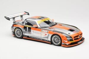 Mercedes SLS AMG GT3 #1 Team Abu Dhabi By Black Falcon K. Al Qubaisi / Edwards / M. Bleekemolen / B. Schneider Winners 24 Hou - imaginea 4 din 6
