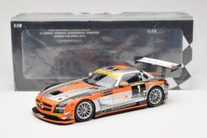 Mercedes SLS AMG GT3 #1 Team Abu Dhabi By Black Falcon K. Al Qubaisi / Edwards / M. Bleekemolen / B. Schneider Winners 24 Hou - imaginea 6 din 6
