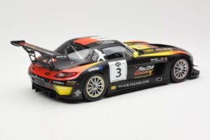 Mercedes SLS AMG GT3 #3 Team Abu Dhabi By Black Falcon K. Al Qubaisi / M. Bleekemolen / B. Schneider Winners Gulf 12 Hours Ab - imaginea 2 din 6