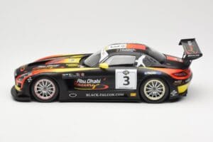 Mercedes SLS AMG GT3 #3 Team Abu Dhabi By Black Falcon K. Al Qubaisi / M. Bleekemolen / B. Schneider Winners Gulf 12 Hours Ab - imaginea 3 din 6