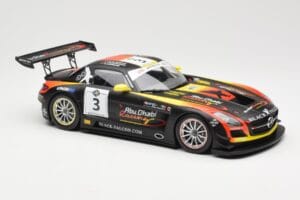 Mercedes SLS AMG GT3 #3 Team Abu Dhabi By Black Falcon K. Al Qubaisi / M. Bleekemolen / B. Schneider Winners Gulf 12 Hours Ab - imaginea 4 din 6