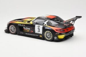 Mercedes SLS AMG GT3 #3 Team Abu Dhabi By Black Falcon K. Al Qubaisi / M. Bleekemolen / B. Schneider Winners Gulf 12 Hours Ab - imaginea 5 din 6