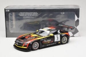 Mercedes SLS AMG GT3 #3 Team Abu Dhabi By Black Falcon K. Al Qubaisi / M. Bleekemolen / B. Schneider Winners Gulf 12 Hours Ab - imaginea 6 din 6