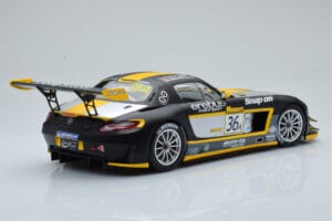 Mercedes SLS AMG GT3 Team Erebus Motorsport #36 B. Schneider / A. Jager / C. Roloff Winners Bathurst 12 Hours 2013 Minichamps - imaginea 2 din 6