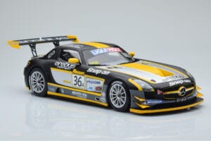 Mercedes SLS AMG GT3 Team Erebus Motorsport #36 B. Schneider / A. Jager / C. Roloff Winners Bathurst 12 Hours 2013 Minichamps - imaginea 4 din 6
