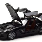 Mercedes SLS AMG Obsidian Negru Metalizat Minichamps 1:18 B66960042 - image 2 of 7