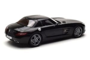 Mercedes SLS AMG Obsidian Negru Metalizat Minichamps 1:18 B66960042 Metal - imaginea 3 din 7