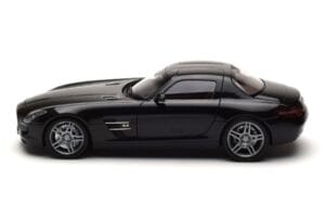Mercedes SLS AMG Obsidian Negru Metalizat Minichamps 1:18 B66960042 Metal - imaginea 4 din 7