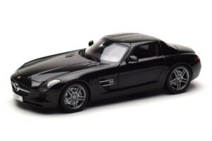 Mercedes SLS AMG Obsidian Negru Metalizat Minichamps 1:18 B66960042