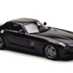 Mercedes SLS AMG Obsidian Negru Metalizat Minichamps 1:18 B66960042 - image 5 of 7