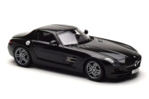 Mercedes SLS AMG Obsidian Negru Metalizat Minichamps 1:18 B66960042 Metal - imaginea 5 din 7