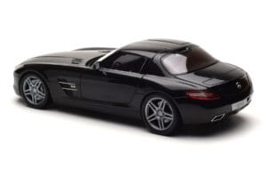 Mercedes SLS AMG Obsidian Negru Metalizat Minichamps 1:18 B66960042 Metal - imaginea 6 din 7
