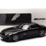 Mercedes SLS AMG Obsidian Negru Metalizat Minichamps 1:18 B66960042 - image 7 of 7