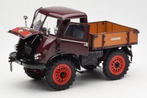 Mercedes Unimog 401 With Westfalia Cabin Schuco 1:18 450014300 Metal - imaginea 2 din 8