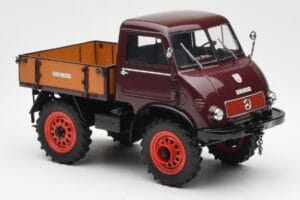 Mercedes Unimog 401 With Westfalia Cabin Schuco 1:18 450014300 Metal - imaginea 6 din 8