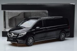 Mercedes V-Class W447 V260L Negru OEM 1:18 QALCN89911150 Metal - imaginea 8 din 8