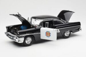 Mercury Montclair Hardtop Mașină de Poliție Sun Star 1:18 5146 Metal - imaginea 2 din 7