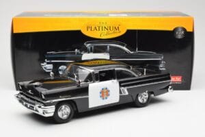 Mercury Montclair Hardtop Mașină de Poliție Sun Star 1:18 5146 Metal - imaginea 7 din 7