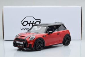 Mini Cooper S JCW F56 Roșu Otto 1:18 OT984 Rășină - imaginea 6 din 6