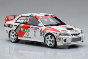 Mitsubishi Lancer Evo 4 T. Makinen / S. Harjanne Rally Catalunya 1997 Otto 1:18 OT409 Rășină - imaginea 4 din 6