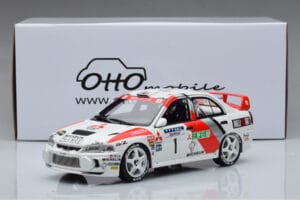 Mitsubishi Lancer Evo 4 T. Makinen / S. Harjanne Rally Catalunya 1997 Otto 1:18 OT409 Rășină - imaginea 6 din 6