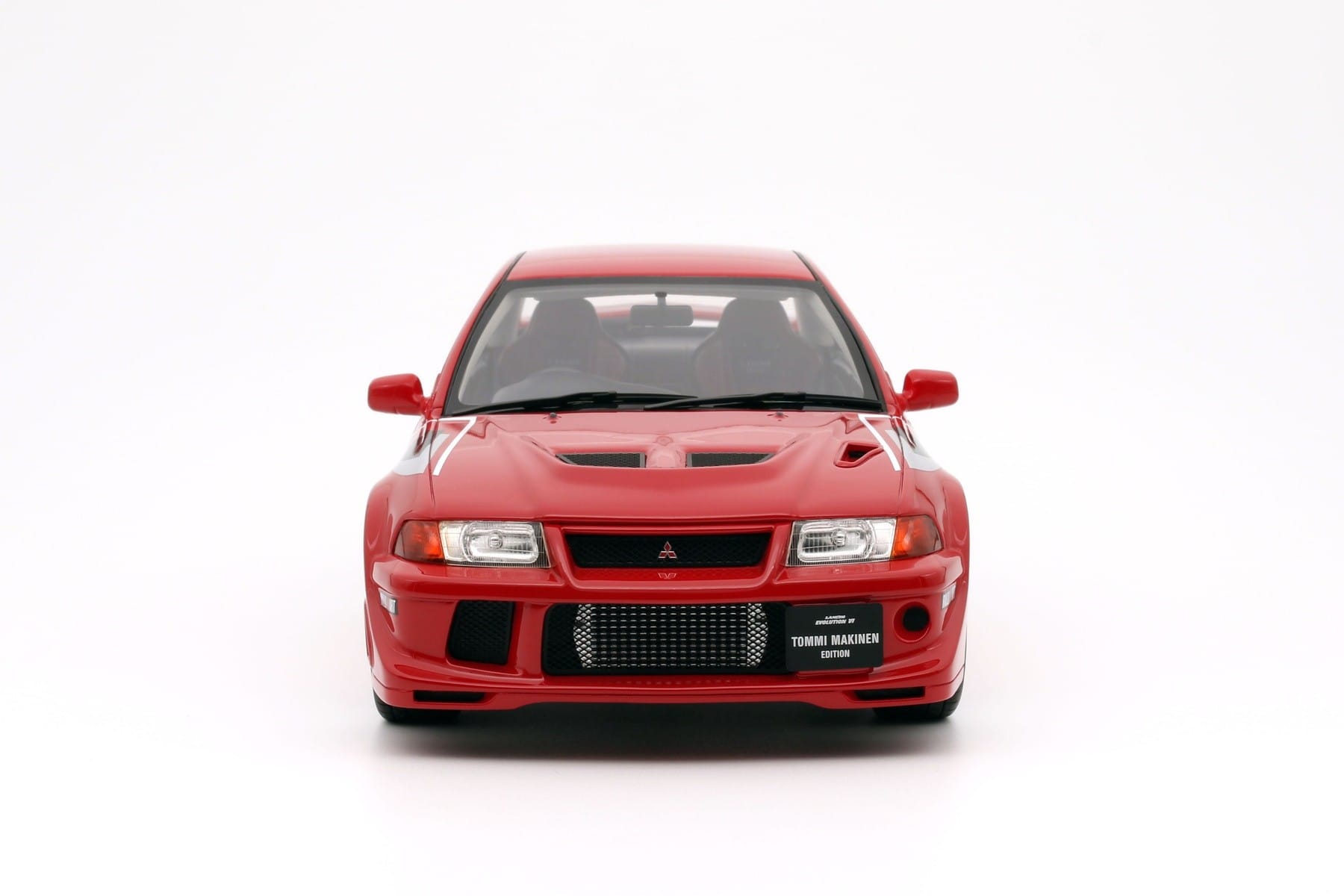 Mitsubishi Lancer Evolution VI CP9A Tommi Makinen Edition Roșu Otto 1:18 OT422 Rășină - imaginea 4 din 5