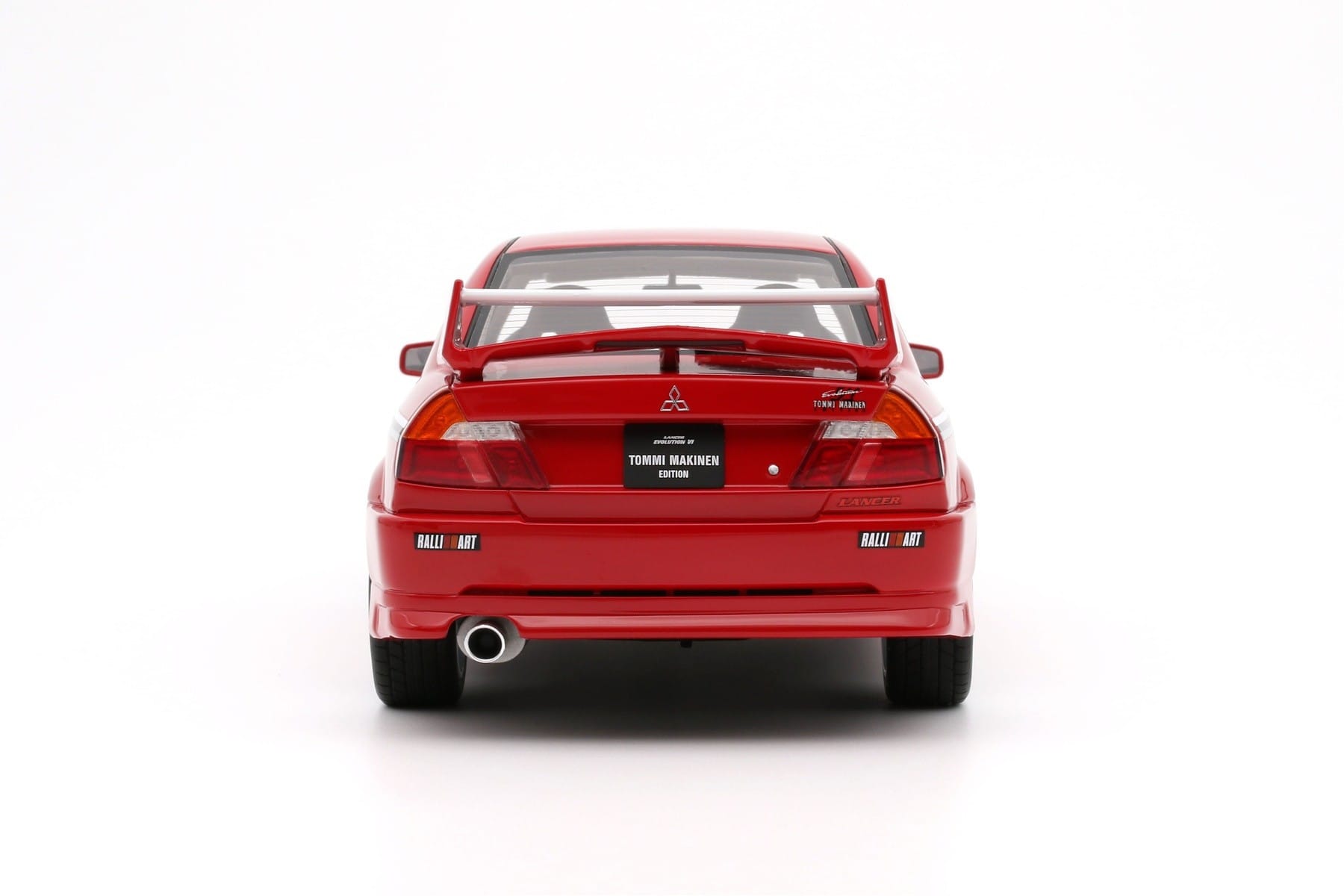 Mitsubishi Lancer Evolution VI CP9A Tommi Makinen Edition Roșu Otto 1:18 OT422 Rășină - imaginea 5 din 5