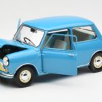 Morris Mini Minor Albastru Kyosho 1:18 08964BL - image 2 of 8