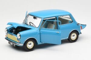 Morris Mini Minor Albastru Kyosho 1:18 08964BL Metal - imaginea 2 din 8