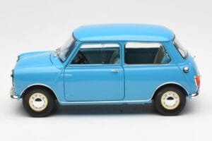 Morris Mini Minor Albastru Kyosho 1:18 08964BL Metal - imaginea 4 din 8