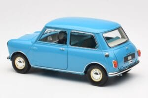 Morris Mini Minor Albastru Kyosho 1:18 08964BL Metal - imaginea 7 din 8
