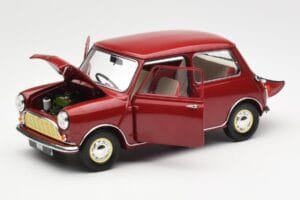 Morris Mini Minor Roșu Kyosho 1:18 08964R Metal - imaginea 2 din 8