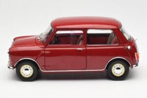 Morris Mini Minor Roșu Kyosho 1:18 08964R Metal - imaginea 4 din 8