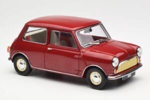 Morris Mini Minor Roșu Kyosho 1:18 08964R Metal - imaginea 6 din 8