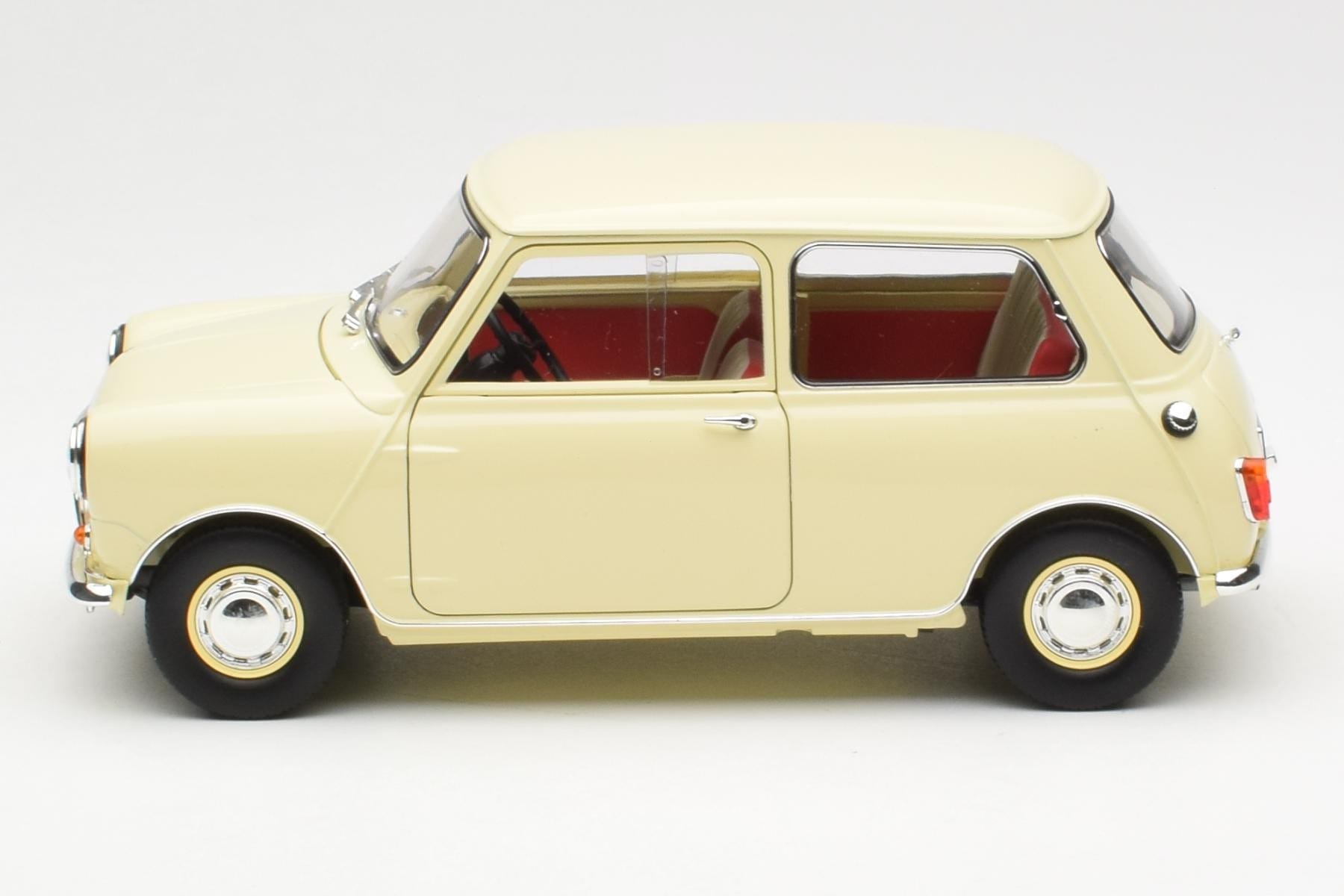 Morris Mini Minor Alb Kyosho 1:18 08964W Metal - imaginea 4 din 8