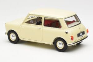 Morris Mini Minor Alb Kyosho 1:18 08964W Metal - imaginea 7 din 8