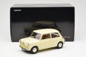 Morris Mini Minor Alb Kyosho 1:18 08964W Metal - imaginea 8 din 8