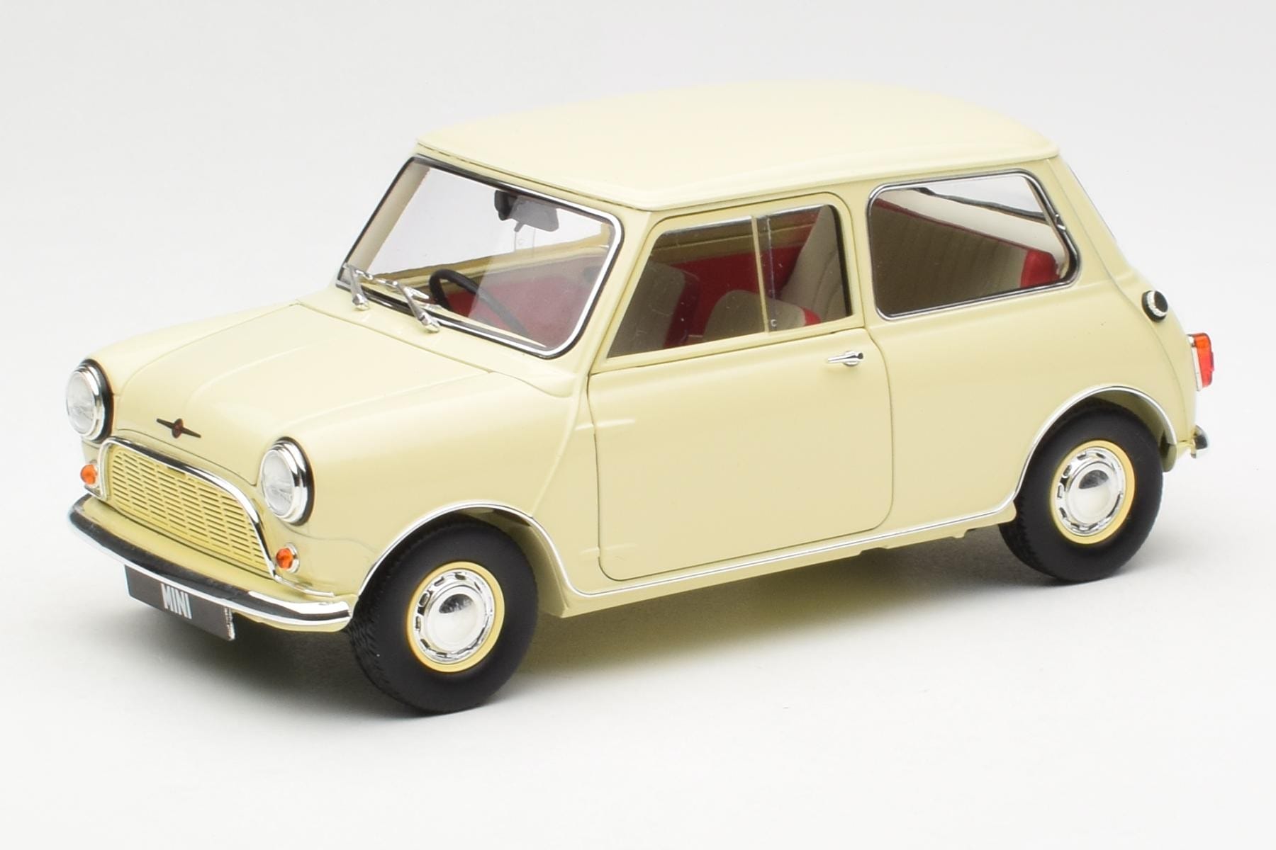 Morris Mini Minor Alb Kyosho 1:18 08964W Metal