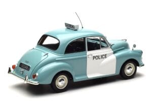 Morris Minor Poliție Albastru & Alb Minichamps 1:18 150137090 Metal - imaginea 3 din 8