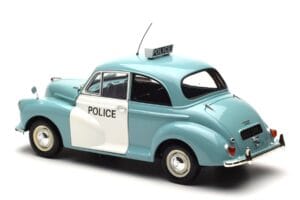 Morris Minor Poliție Albastru & Alb Minichamps 1:18 150137090 Metal - imaginea 7 din 8