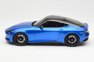 Nissan Fairlady Z Z35 Bayside Albastru GT Spirit 1:18 GT387 Rășină - imaginea 3 din 6