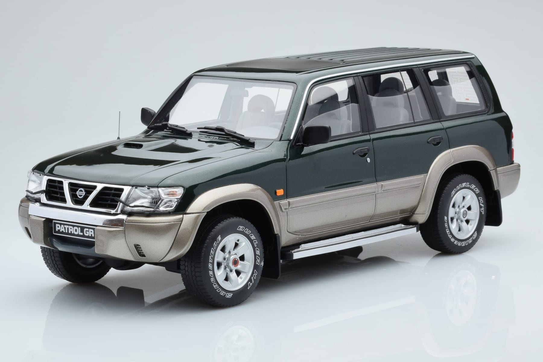 Nissan Patrol GR Y61 Verde Otto 1:18 OT433 Rășină