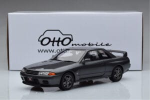 Nissan Skyline GT-R BNR32 Nismo Gri Otto 1:18 OT411 Rășină - imaginea 6 din 6