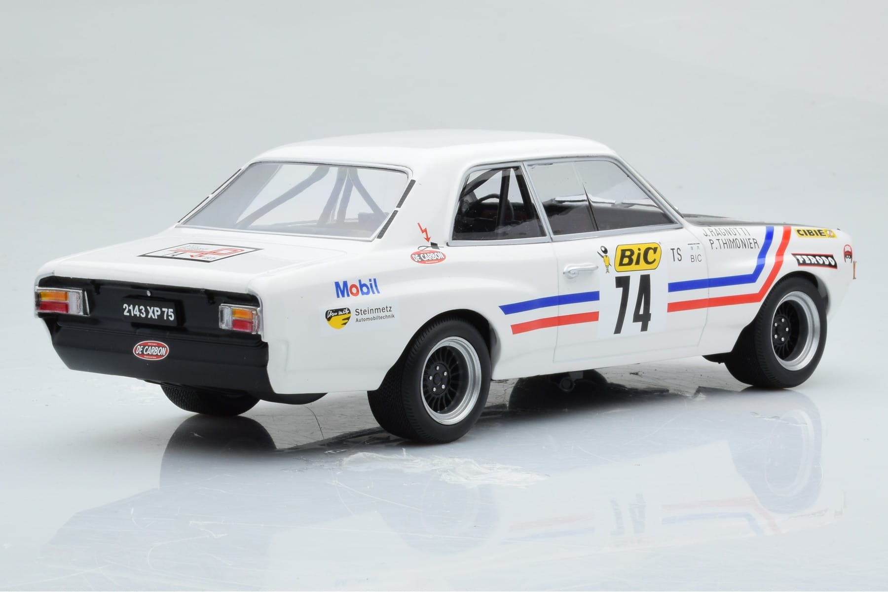 Opel Commodore A Steinmetz #74 J. Ragnotti / Thimonier Tour de France Automobile 1971 Minichamps 1:18 155714674 Metal - imaginea 2 din 6