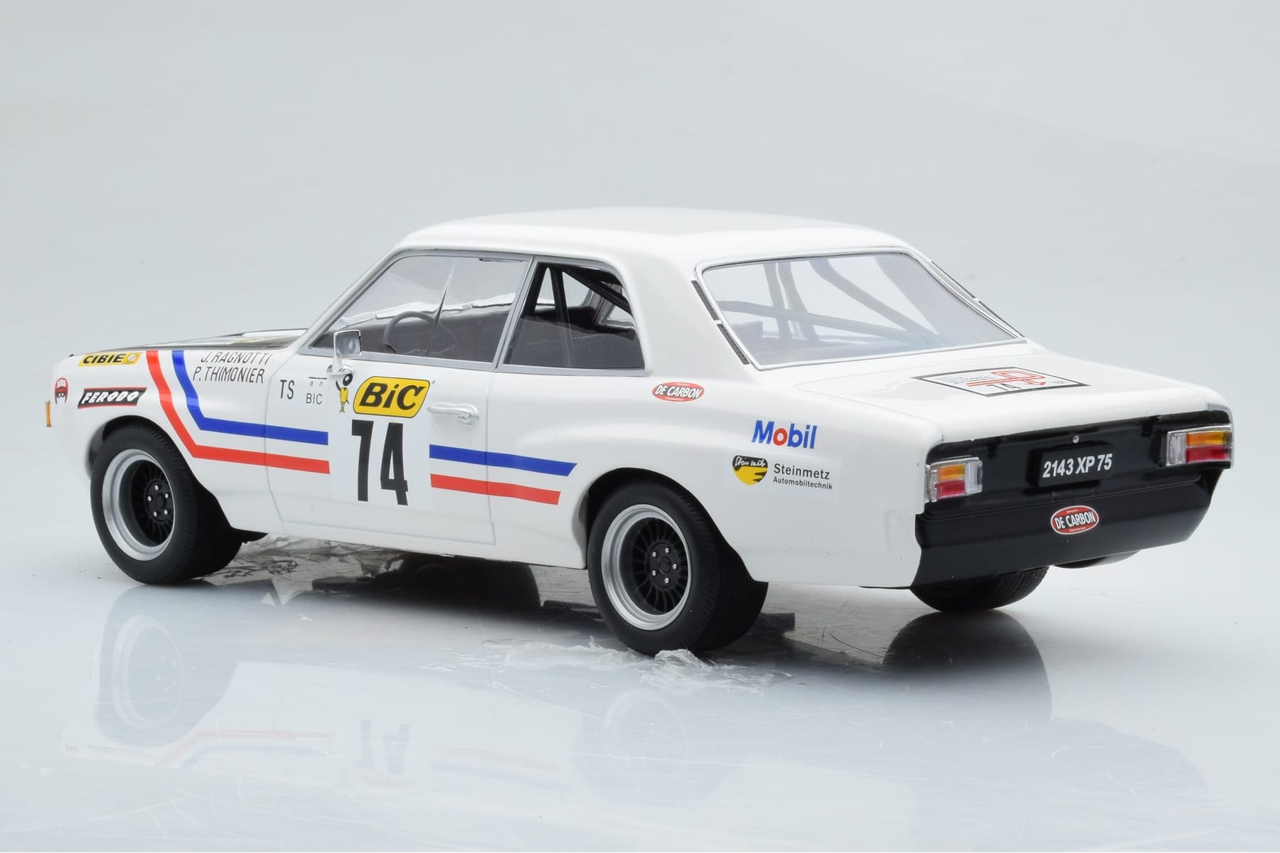 Opel Commodore A Steinmetz #74 J. Ragnotti / Thimonier Tour de France Automobile 1971 Minichamps 1:18 155714674 Metal - imaginea 5 din 6
