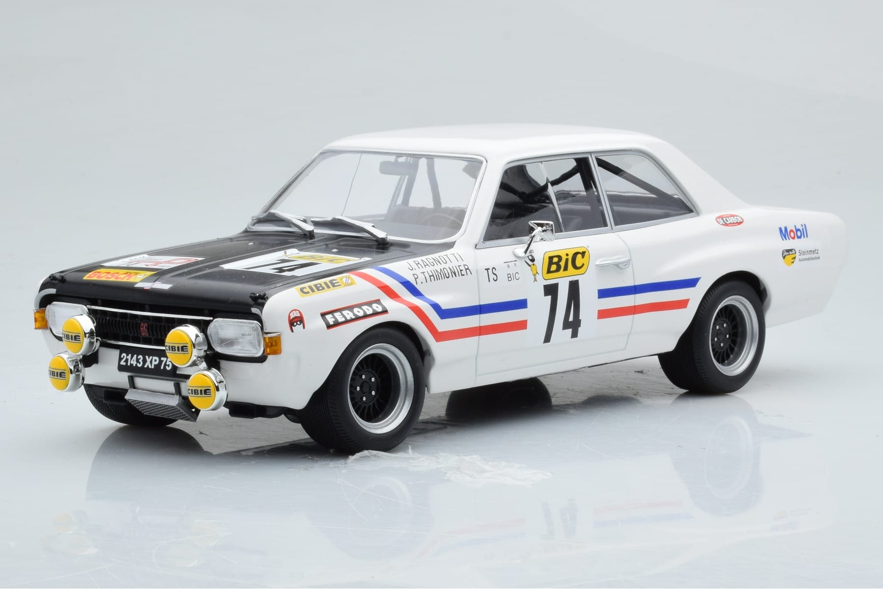Opel Commodore A Steinmetz #74 J. Ragnotti / Thimonier Tour de France Automobile 1971 Minichamps 1:18 155714674 Metal