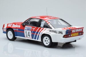 Opel Manta 400 #14 J. McRae / I. Grindrod RAC Rally 1985 IXO 1:18 18RMC098 Metal - imaginea 5 din 6