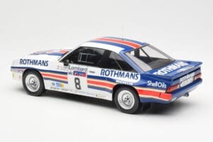Opel Manta 400 Rothmans #8 J. McRae / I. Grindrod Lombard RAC Rally 1983 IXO 1:18 18RMC038A Metal - imaginea 5 din 6