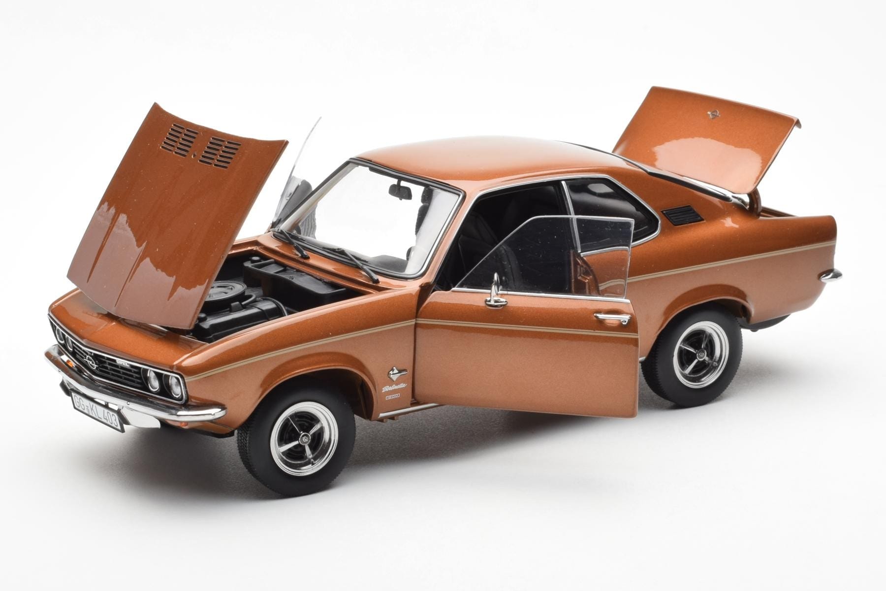 Opel Manta A Bronz Metalic Norev 1:18 183624 Metal - imaginea 2 din 8